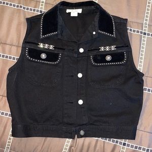 Vest by Cache’, Gorgeous, Like NEW Condition, Beautiful Adornm